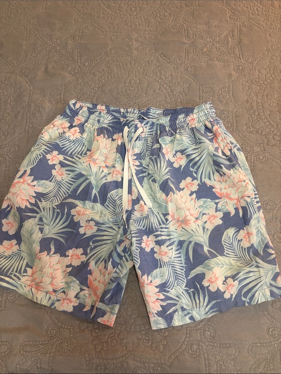 chubbies Other - chubbies Blue Floral Palm Swim Trunks